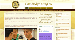 Desktop Screenshot of cambridgekungfu.com