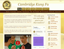 Tablet Screenshot of cambridgekungfu.com